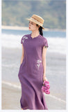 Eleanora Remarkable Embroidery Qipao Cheongsam