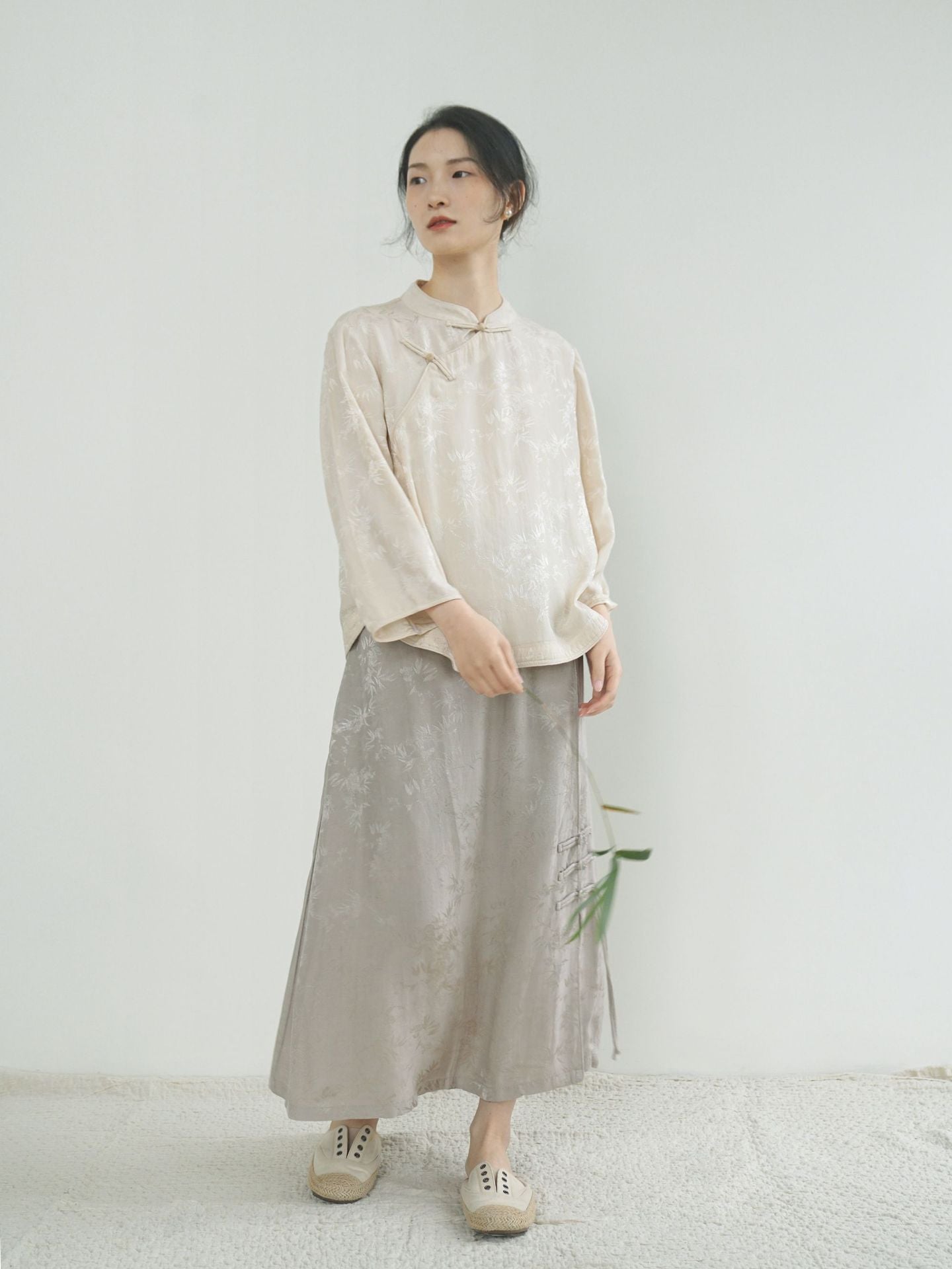 Chaya Shining Qipao Cheongsam Skirt