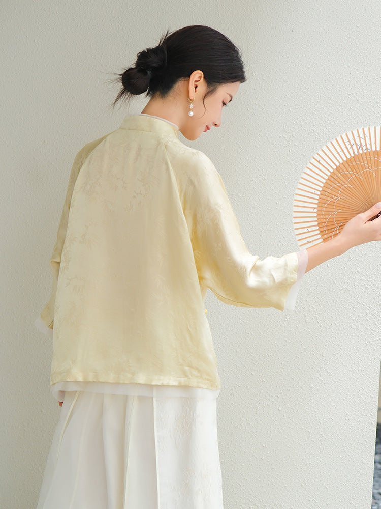 Mya Next Level Qipao Cheongsam Top