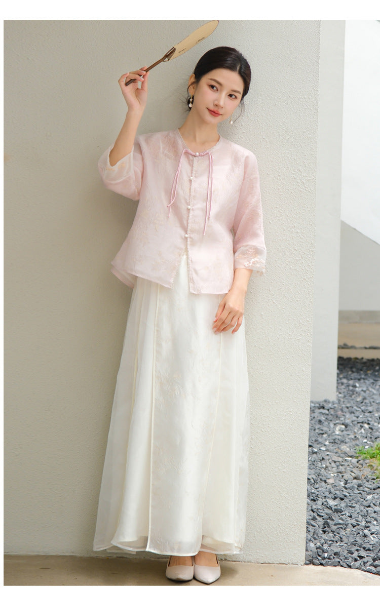 Elaina Luxe Mood Qipao Cheongsam Skirt