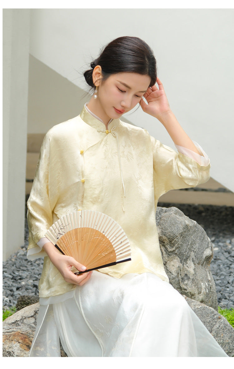 Mya Next Level Qipao Cheongsam Top