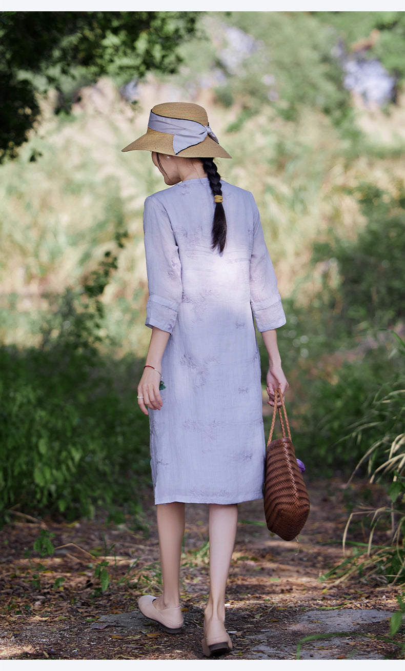 Elizabeth Gorgeous Embroidery Qipao Cheongsam