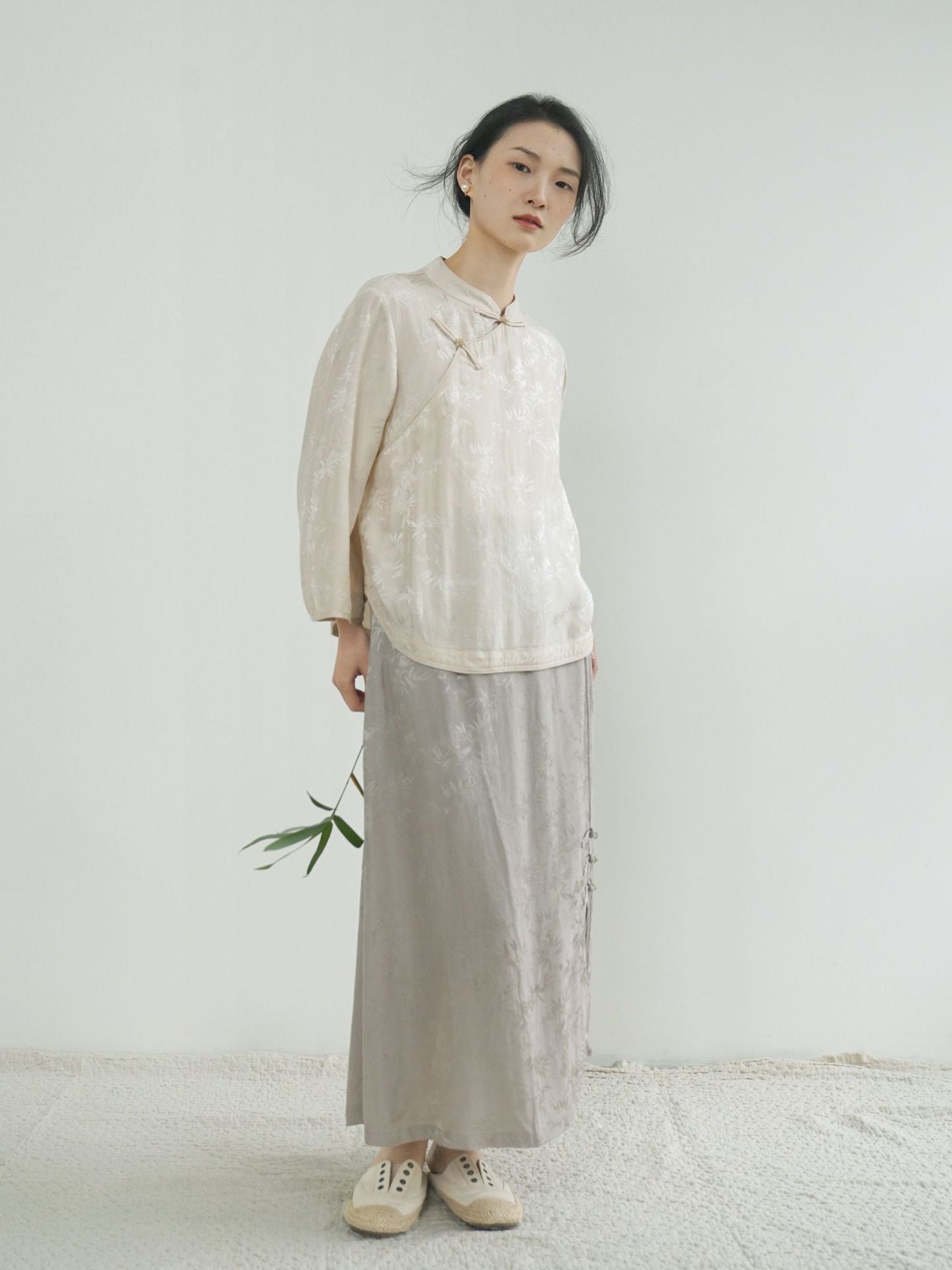 Chaya Shining Qipao Cheongsam Skirt