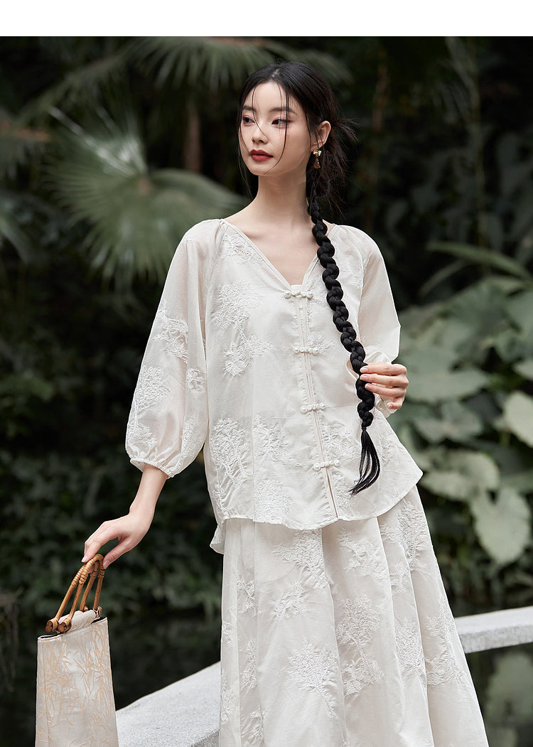Willa Good-Looking Qipao Cheongsam Top