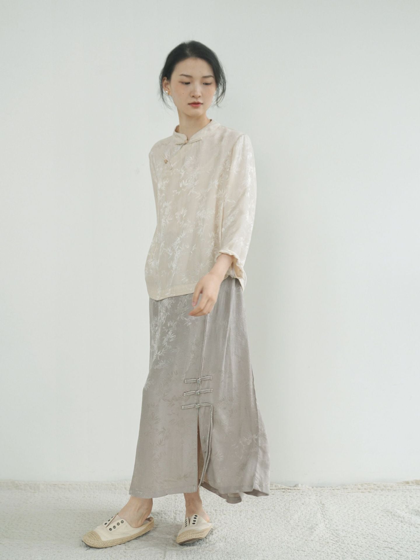 Chaya Shining Qipao Cheongsam Skirt