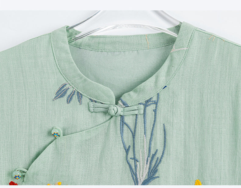 Annamaria Perfect Embroidery Qipao Cheongsam