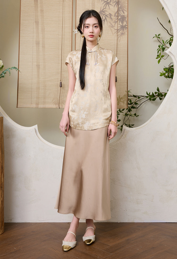 Silk Mckenzie Elegant Qipao Cheongsam Top