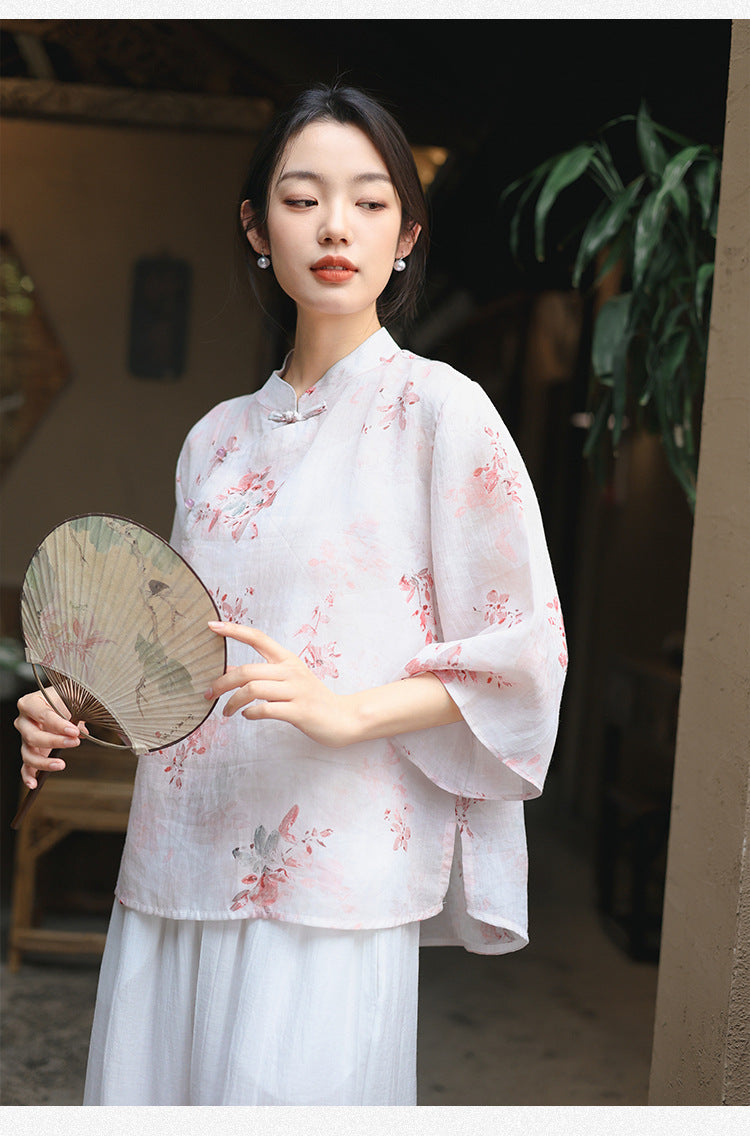 Lyric Remarkable Qipao Cheongsam Top