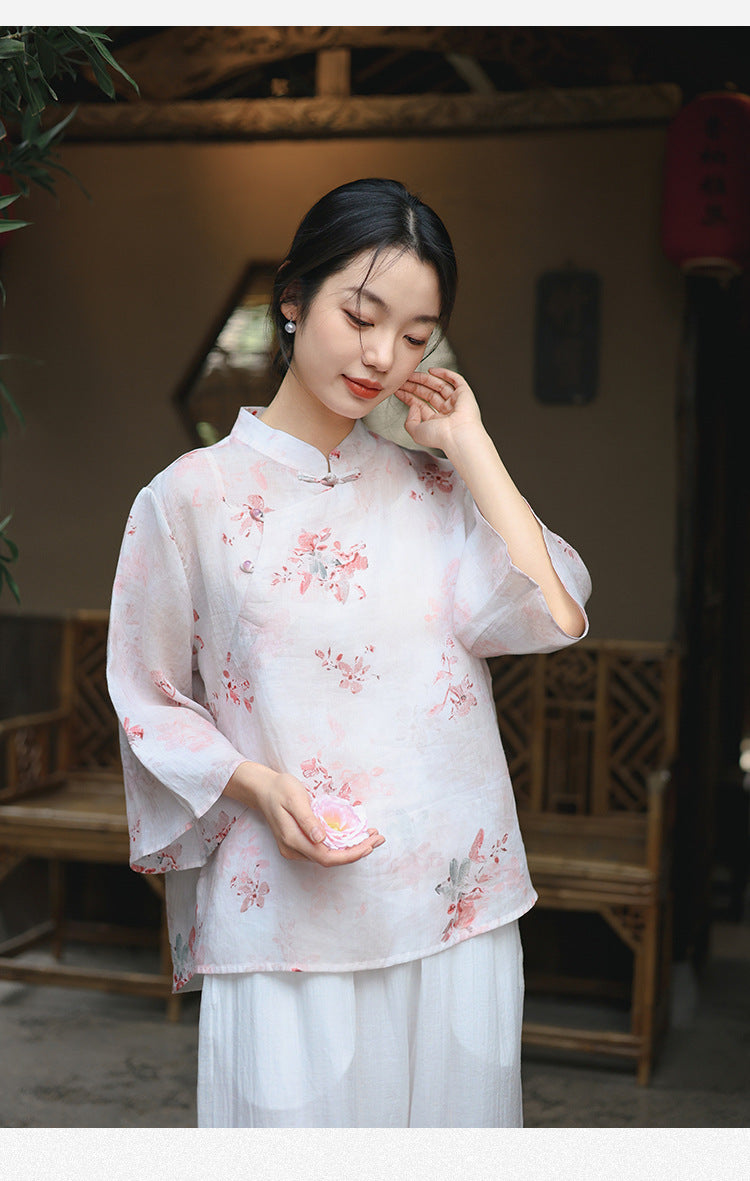 Lyric Remarkable Qipao Cheongsam Top