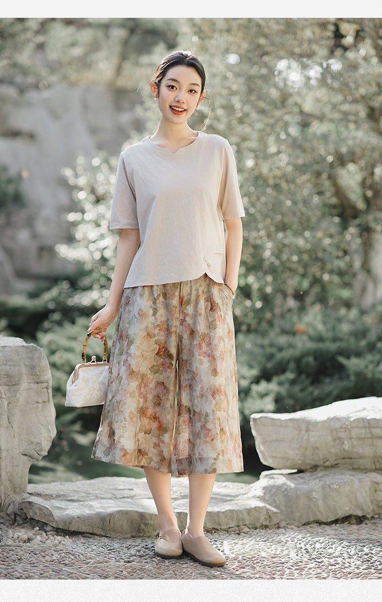 Aspen Shining Qipao Cheongsam Pant