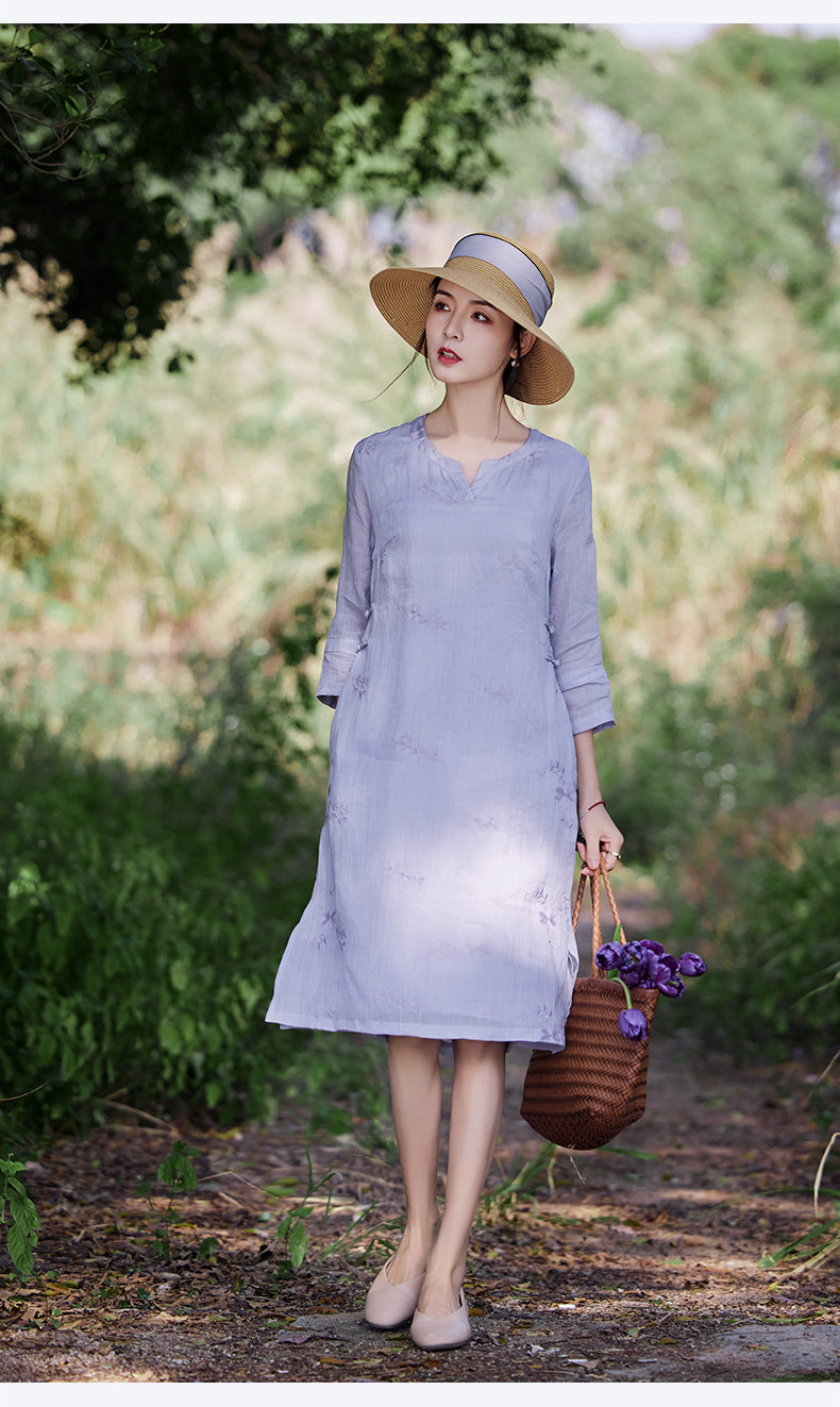 Elizabeth Gorgeous Embroidery Qipao Cheongsam