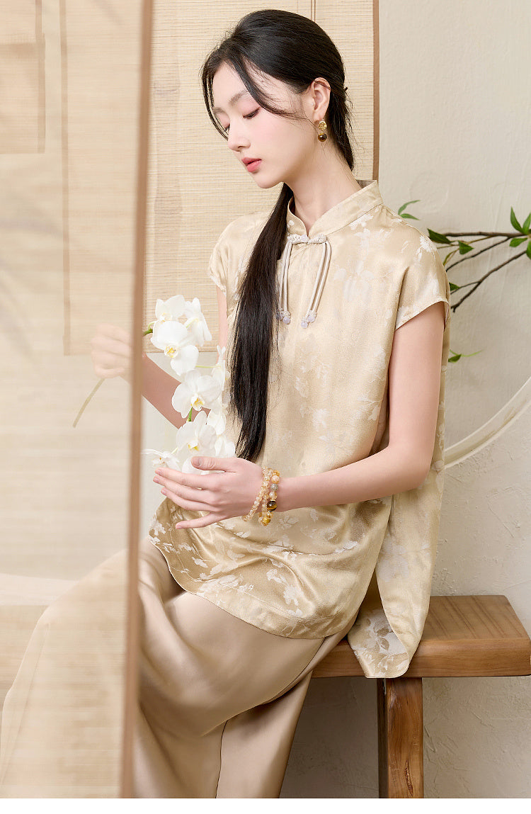 Silk Mckenzie Elegant Qipao Cheongsam Top