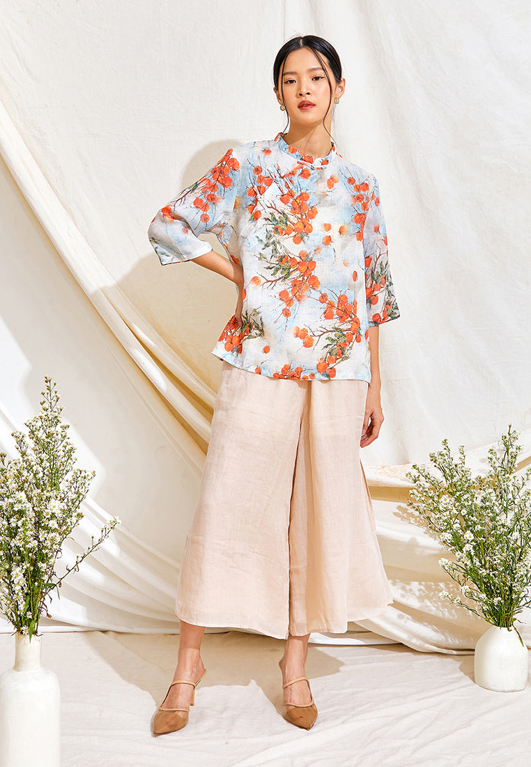 Joanna Found Bliss Qipao Cheongsam Top