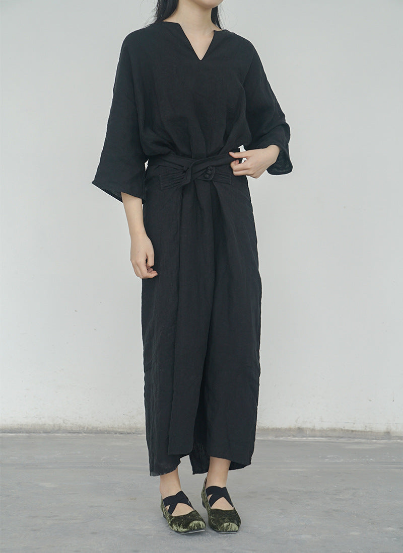 Raven Good-Looking Qipao Cheongsam