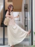 Hortensia 2-Piece Embroidered Top and Pants Cheongsam