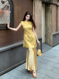 Leona Elegant Qipao Cheongsam Two Piece