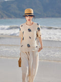 Marley Captivating Embroidery Qipao Cheongsam Top