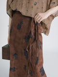 Crystal Glamorous Qipao Cheongsam Skirt