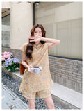 Nadine 2-Piece Floral Print Cheongsam Set