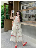Narcissus 2-Piece Embroidered Cheongsam Set