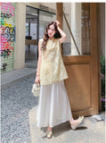 Royalty Shining Qipao Cheongsam Two Piece