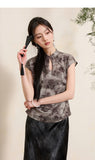 Adaline Blooming Qipao Cheongsam Two Piece