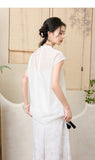 Lucille Glamorous Qipao Cheongsam Two Piece