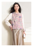 Haute 2-Piece Green Rice Pattern Cheongsam Set
