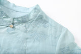 Elise Blooming Embroidery Qipao Cheongsam