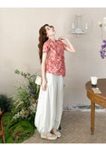 Ophelia Sparks Qipao Cheongsam Two Piece