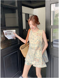 Bellatrix 2-Piece Print Top Set Cheongsam