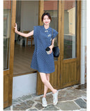 Vicky Satin Blossom Qipao Cheongsam