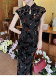 Olga Velvet Radiance Qipao Cheongsam