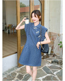 Vicky Satin Blossom Qipao Cheongsam