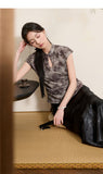 Adaline Blooming Qipao Cheongsam Two Piece