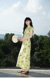 Dina Lace Elegance Embroidery Qipao Cheongsam