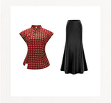 Rosie Exquisite Qipao Cheongsam Two Piece