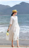 Bianca Elevated Cashew Embroidery Elegant Cheongsam Qipao Dress