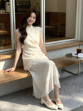 Evangeline 2-Piece Embroidered Lace Cheongsam Set