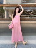 Preeminent 2-Piece Pink Embroidered Cheongsam Set