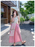 Mara 2-Piece Ink Wash Cheongsam Set