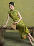 Celeste Ornamental Plus Size Daily Wear Stunning Cheongsam Qipao Dress
