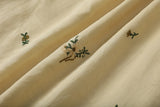 Arabella Light Yellow Embroidered Cheongsam Dress