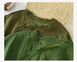 Sage Sparks Qipao Cheongsam Top
