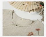 Lilianna Stunning Embroidery Qipao Cheongsam Top
