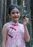 Floral Pearl Cheongsam Dress
