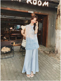 Kalani Shining Qipao Cheongsam Two Piece