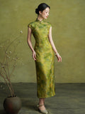 Celeste Ornamental Plus Size Daily Wear Stunning Cheongsam Qipao Dress