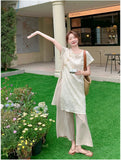 Madeleine Shining Qipao Cheongsam Two Piece