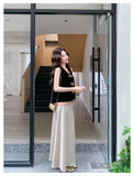 Twilight 2-Piece Velvet Vest Skirt Set Cheongsam